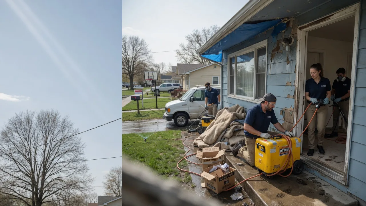 Basement Flood Cleanup in Poole, KY near me